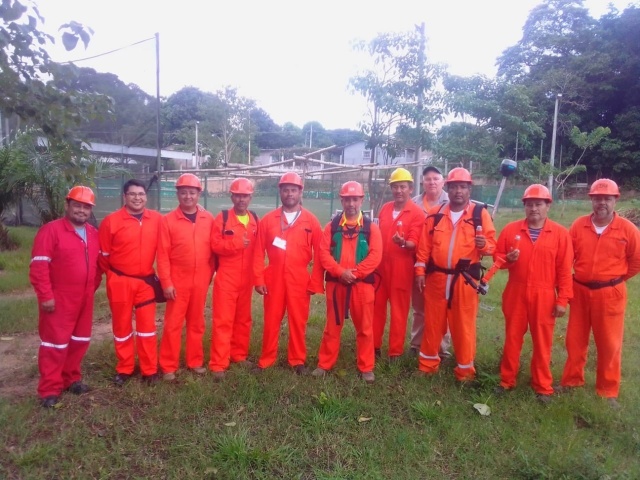Brian with Seisglobe crew in Mexico